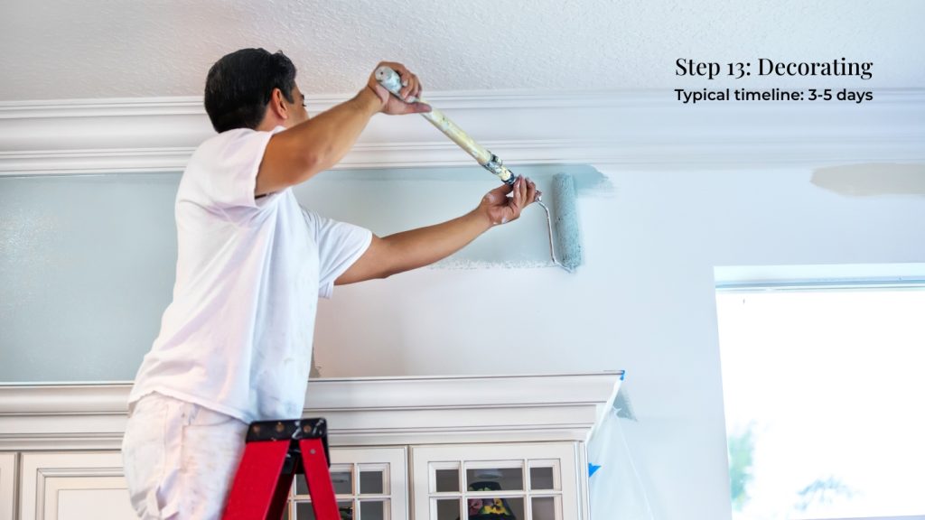 Paint and decorate kitchen