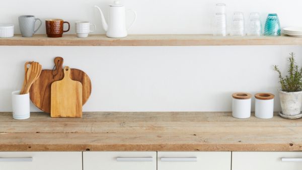 German Style Kitchen with Frameless Cabinets