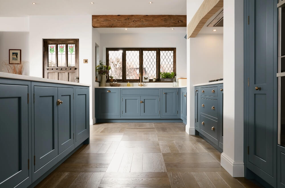 Modern German Kitchen Quartz Worktop